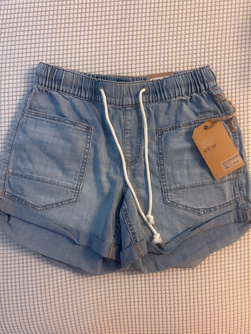 NWT Drawstring Casual Women’s Jean Shorts